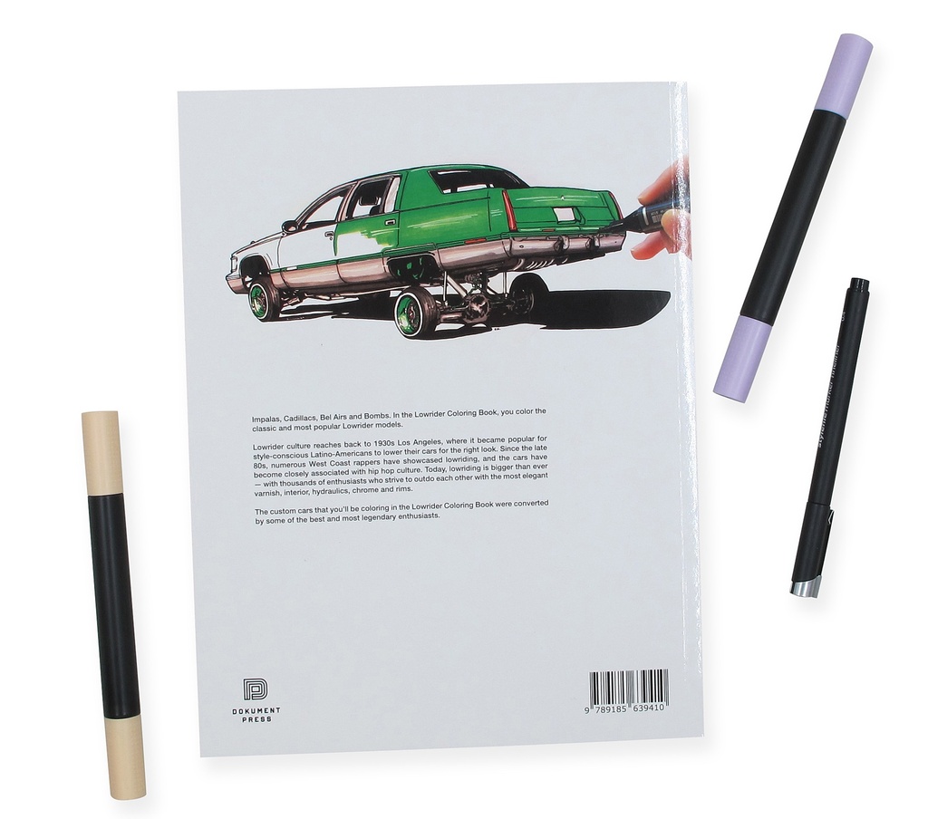 Lowrider Coloring Book | Dokument Press
